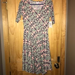 Lularoe Nicole dress size Large NWT
